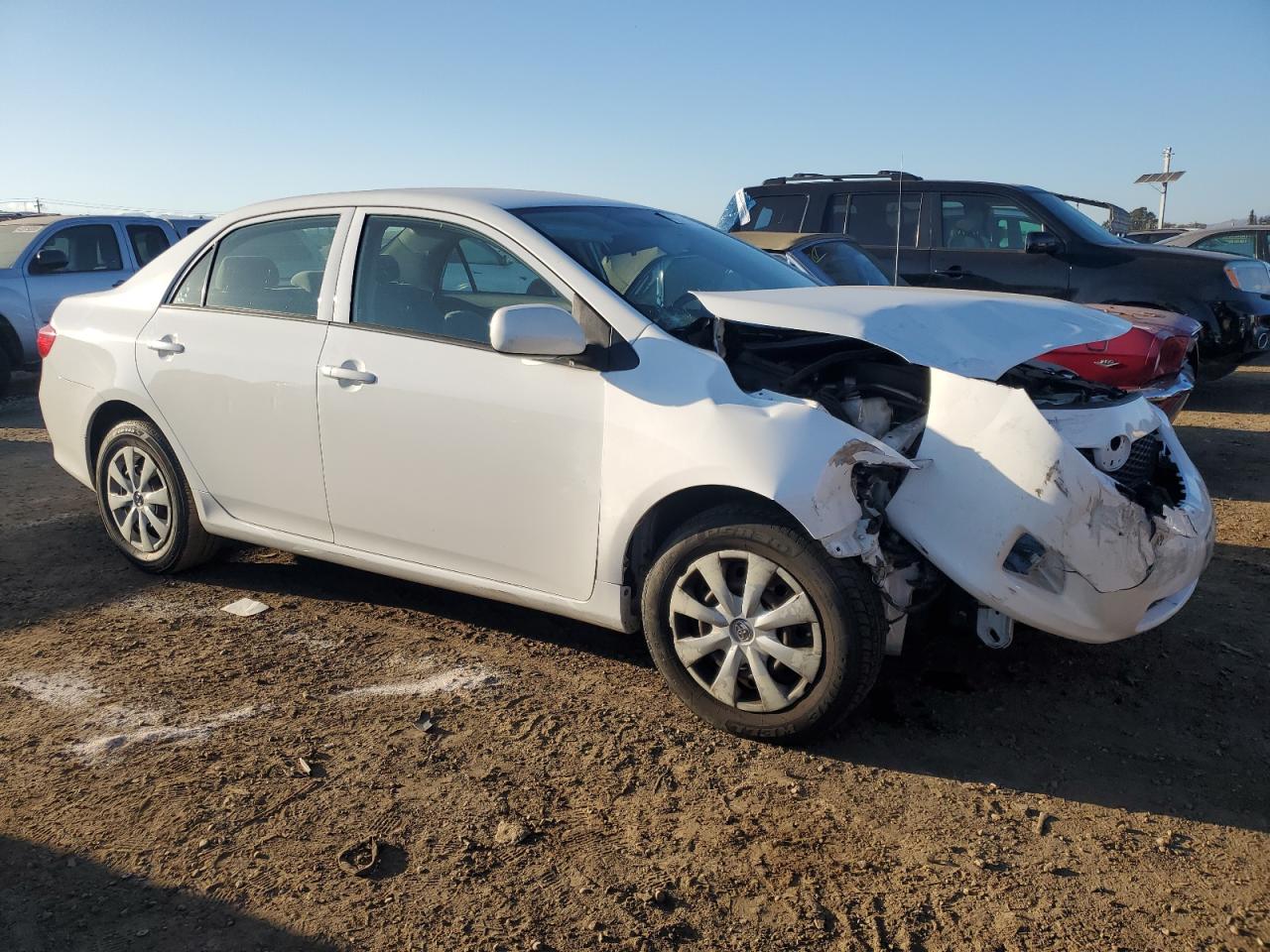 2009 Toyota Corolla VIN JTDBL40E79J048539 Copart auction photo, front end damage thumbnail 4