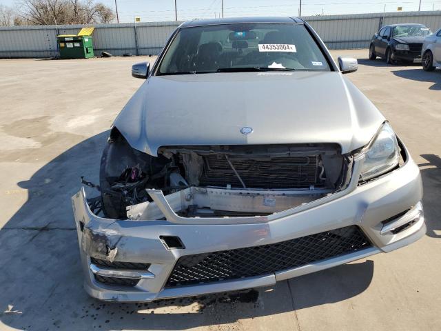 2012 Mercedes-Benz C-klasse VIN WDDGF4HB1CA654956 Copart auction photo, front end / minor dent/scratches damage thumbnail 5