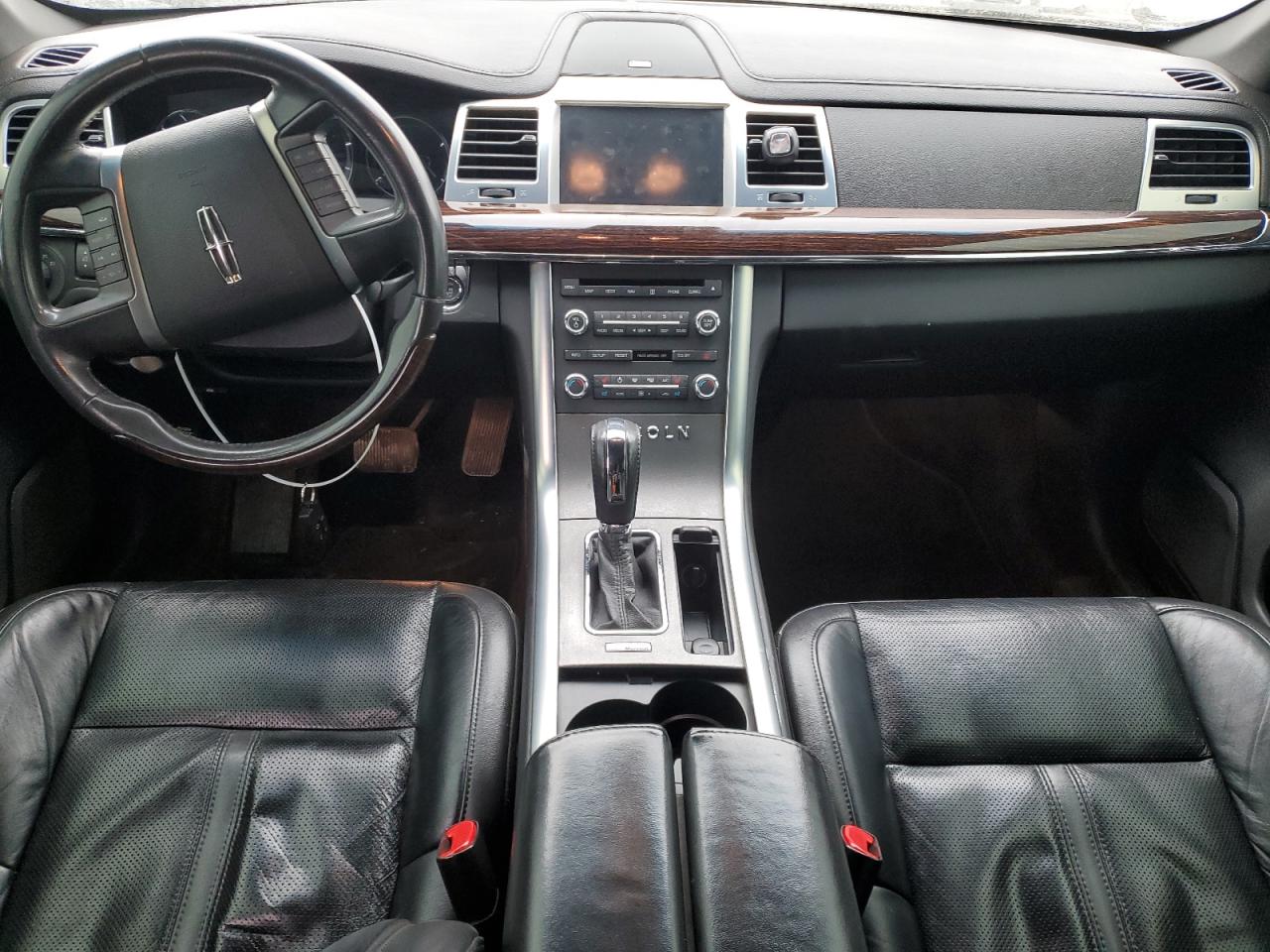 2011 Lincoln MKS VIN 1LNHL9FT8BG614381 Copart auction photo, front end damage thumbnail 8