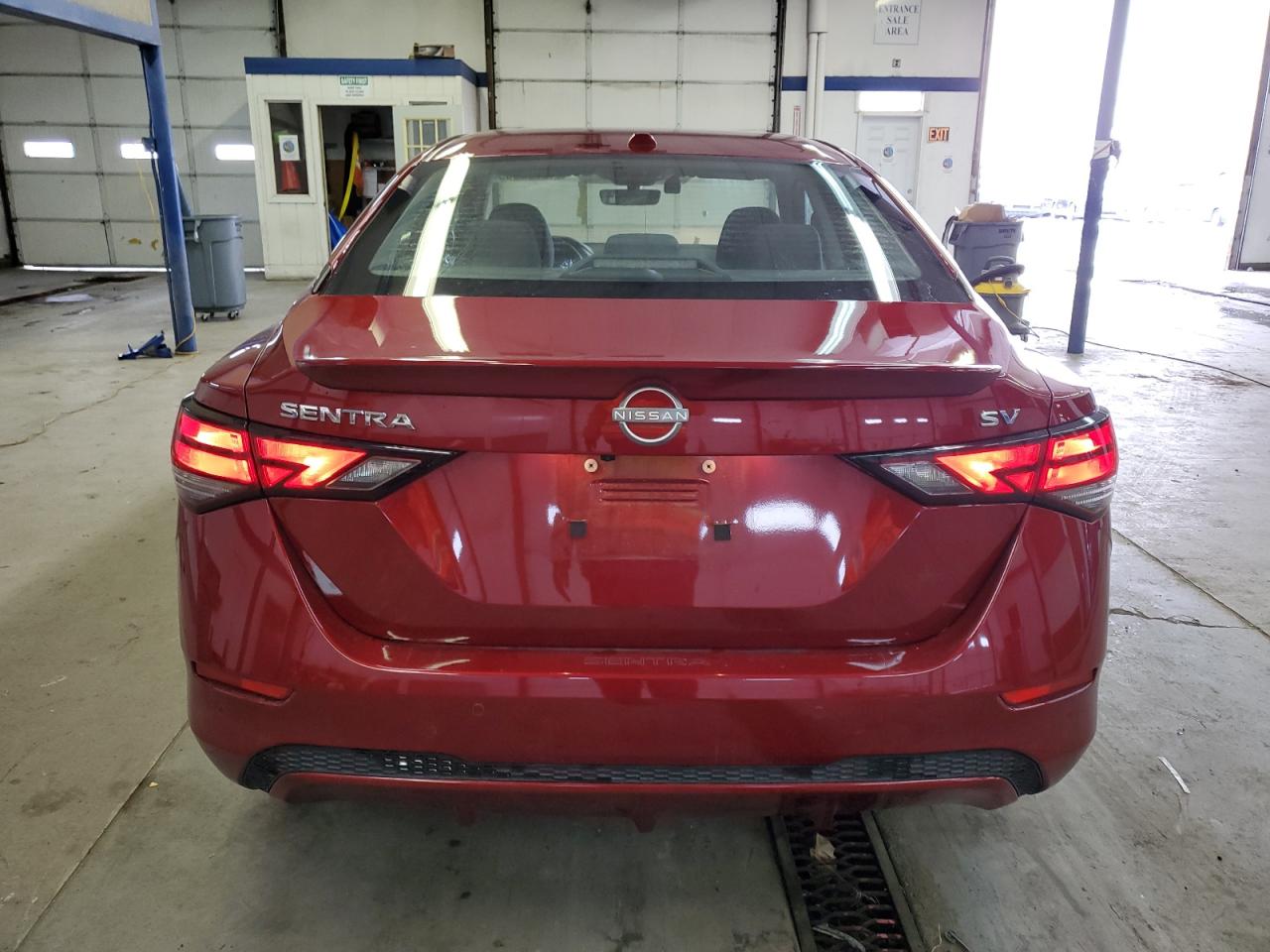 2024 Nissan Sentra VIN 3N1AB8CV7RY277514 Copart auction photo, front end / side damage thumbnail 6