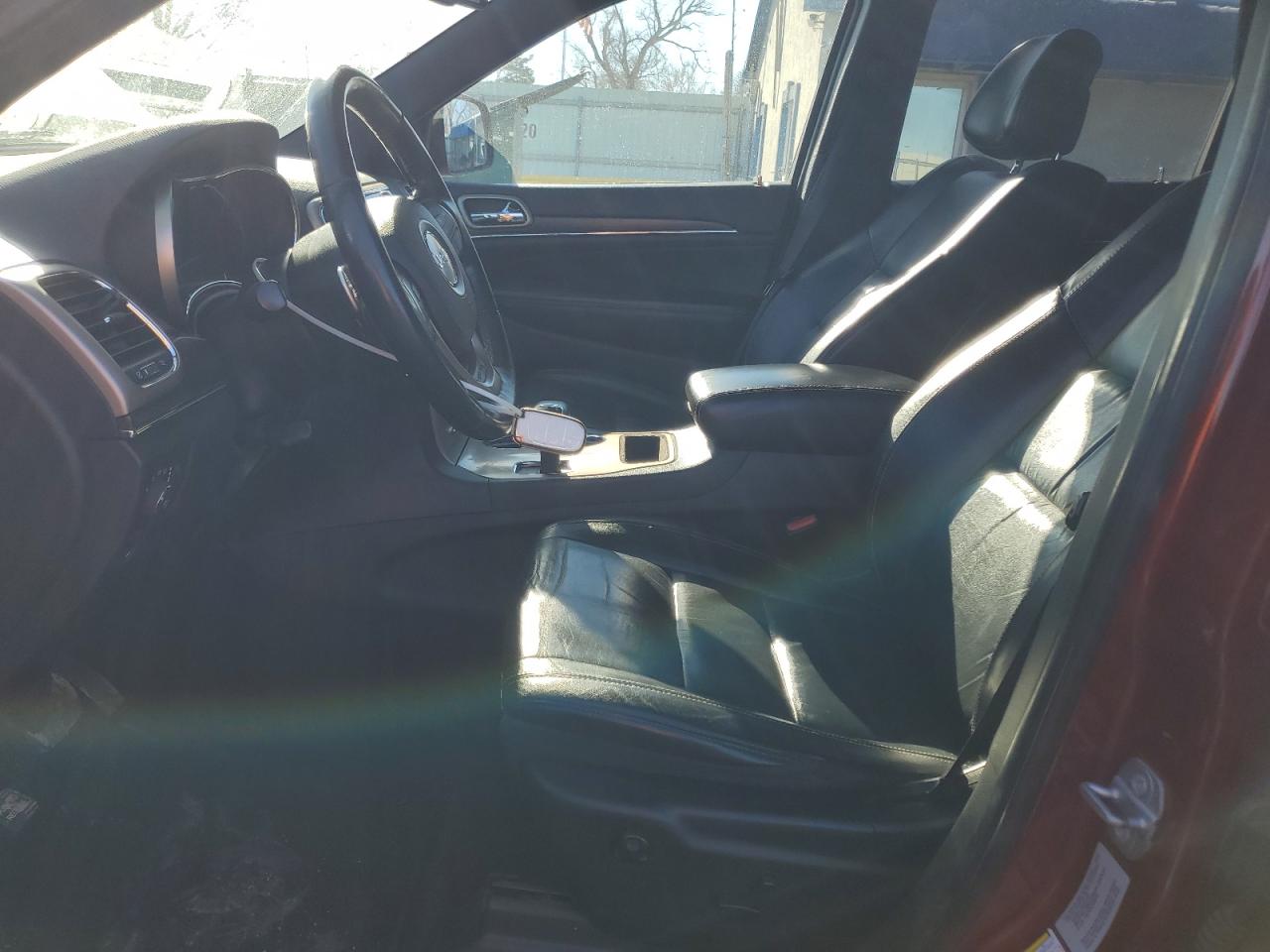 2015 Jeep Grand Cherokee VIN 1C4RJEBG0FC815558 Copart auction photo, front end / side damage thumbnail 7