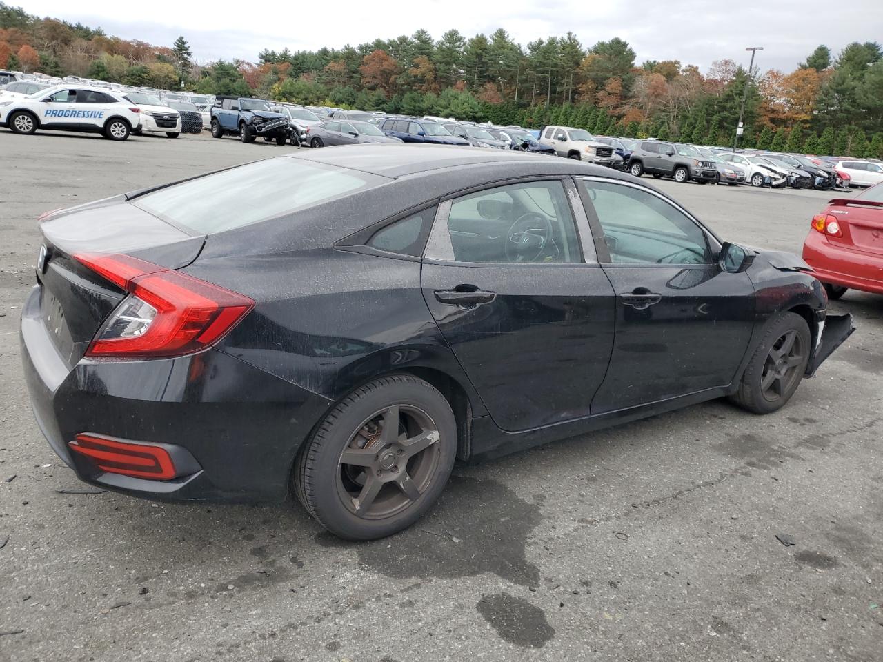 2018 Honda Civic VIN 19XFC2F5XJE207522 Copart auction photo, front end damage thumbnail 3