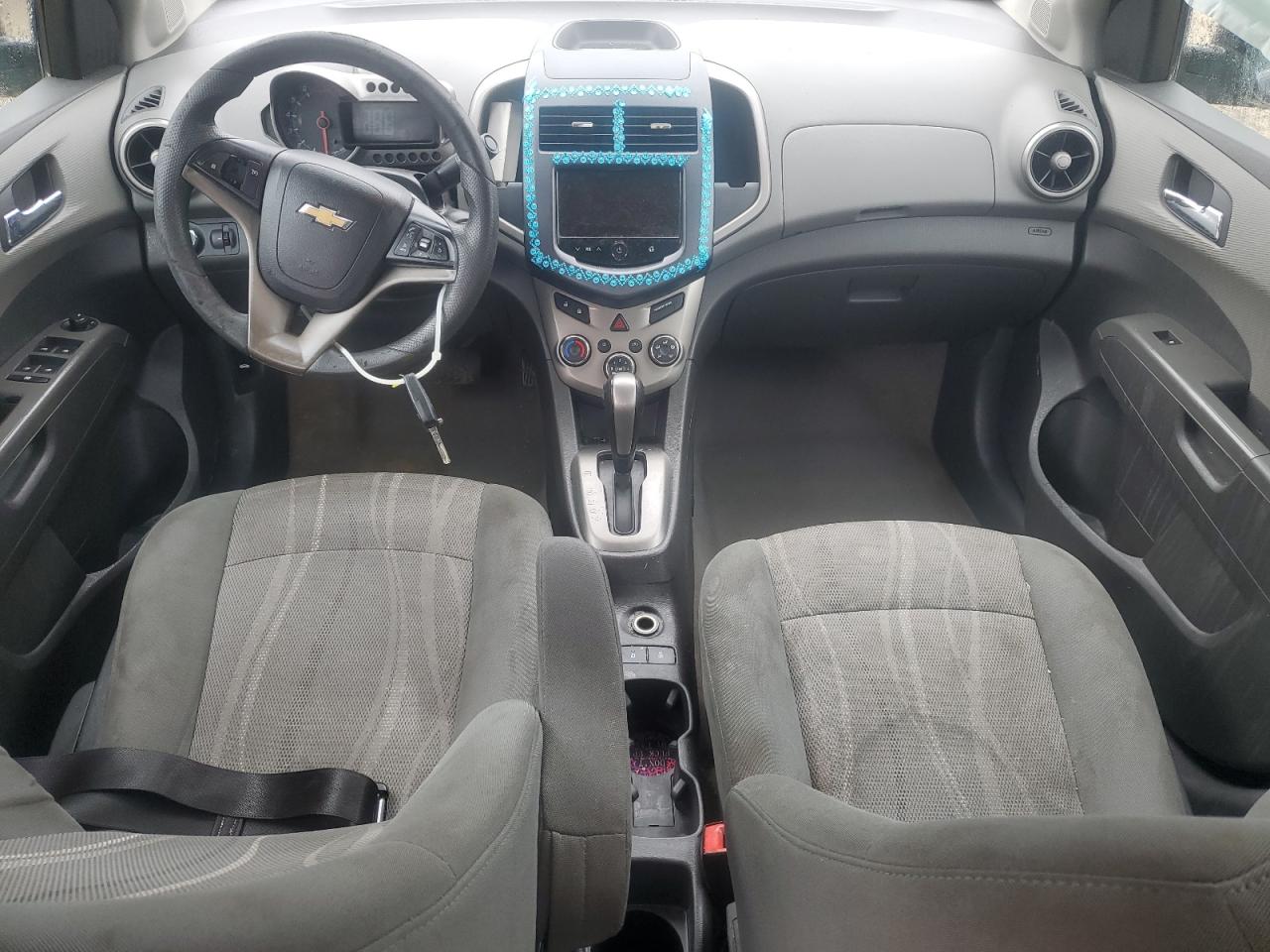 2013 Chevrolet Sonic VIN 1G1JC5SH7D4121966 Copart auction photo, all over damage thumbnail 8