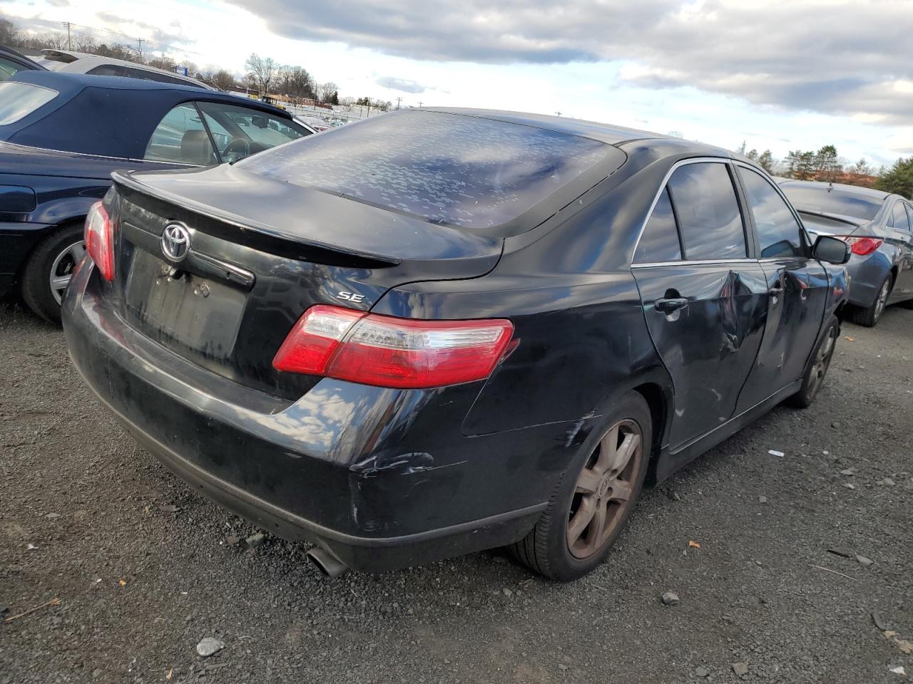 2007 Toyota Camry VIN 4T1BE46K97U138581 Copart auction photo, front end / side damage thumbnail 3