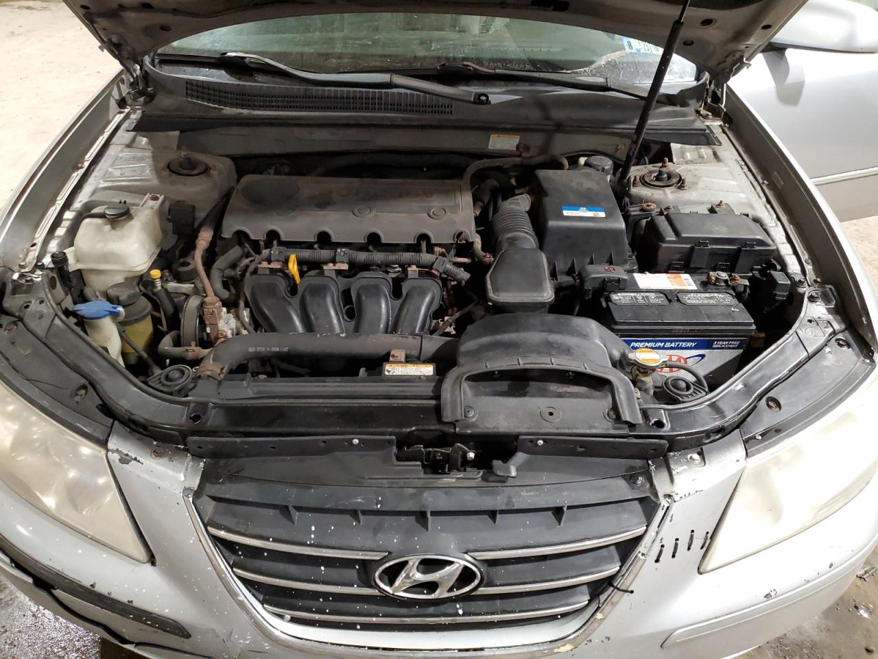2010 Hyundai Sonata VIN 5NPET4AC8AH603103 Copart auction photo, front end damage thumbnail 12