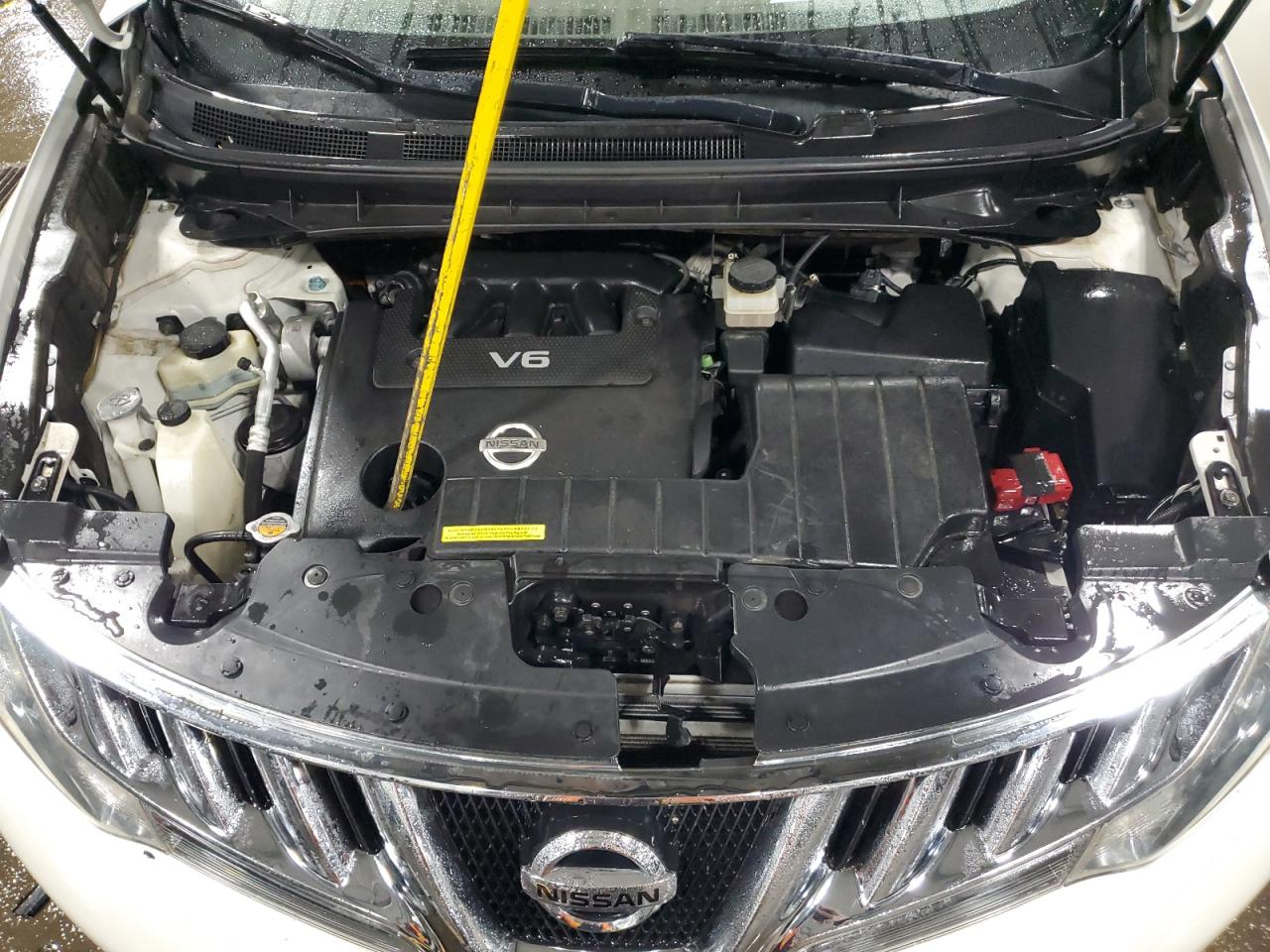 2010 Nissan Murano VIN JN8AZ1MWXAW132569 Copart auction photo, side damage thumbnail 11