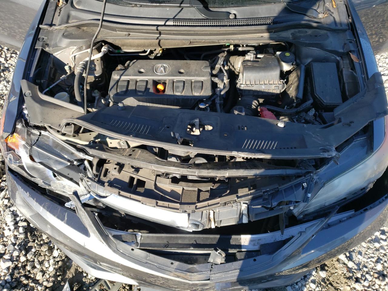 2014 Acura ILX VIN 19VDE1F30EE003983 Copart auction photo, front end / rear end damage thumbnail 11