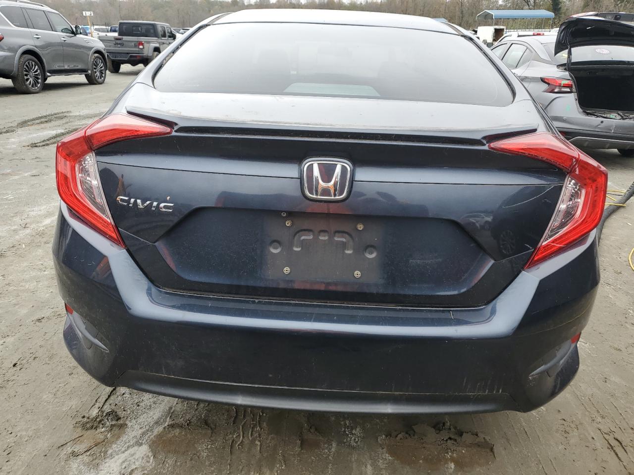 2016 Honda Civic VIN 19XFC2F72GE023167 Copart auction photo, front end / minor dent/scratches damage thumbnail 6