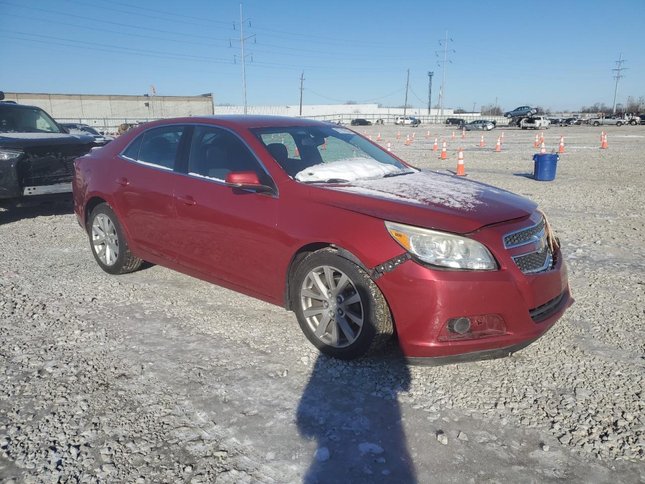 2013 Chevrolet Malibu VIN 1G11E5SA9DF186965 Copart auction photo, front end damage thumbnail 4