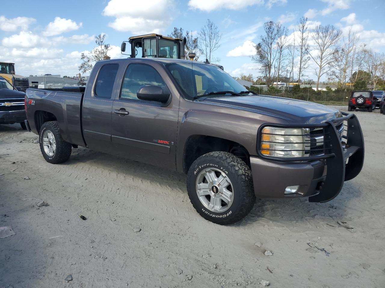 2007 Chevrolet Silverado VIN 1GCEK19YX7Z509968 Copart auction photo, top/roof damage thumbnail 4