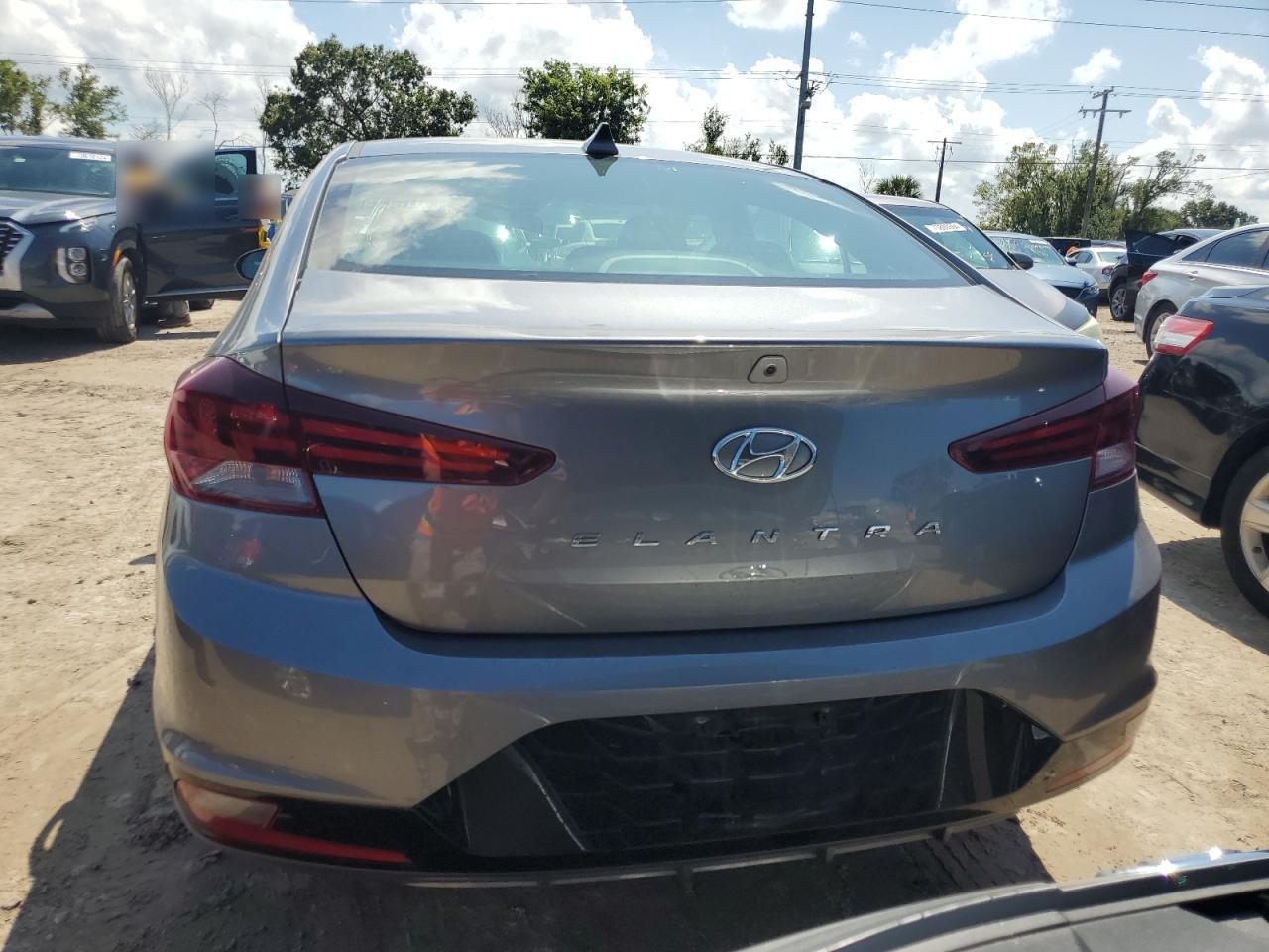 2019 Hyundai Elantra VIN 5NPD84LF2KH451034 Copart auction photo, water/flood damage thumbnail 6