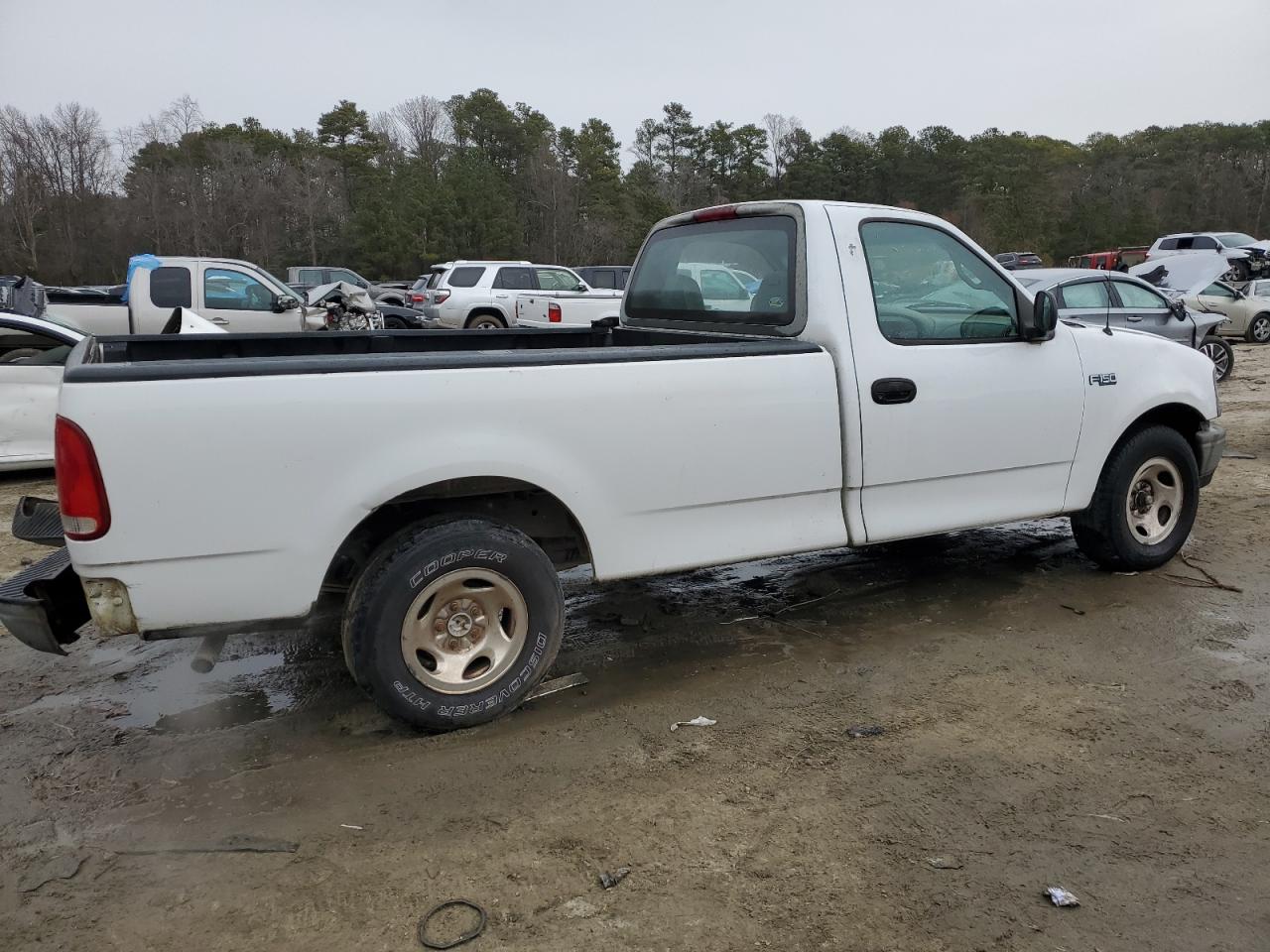 1998 Ford F-150 VIN 1FTZF1726WNB30055 Copart auction photo, rear end damage thumbnail 3