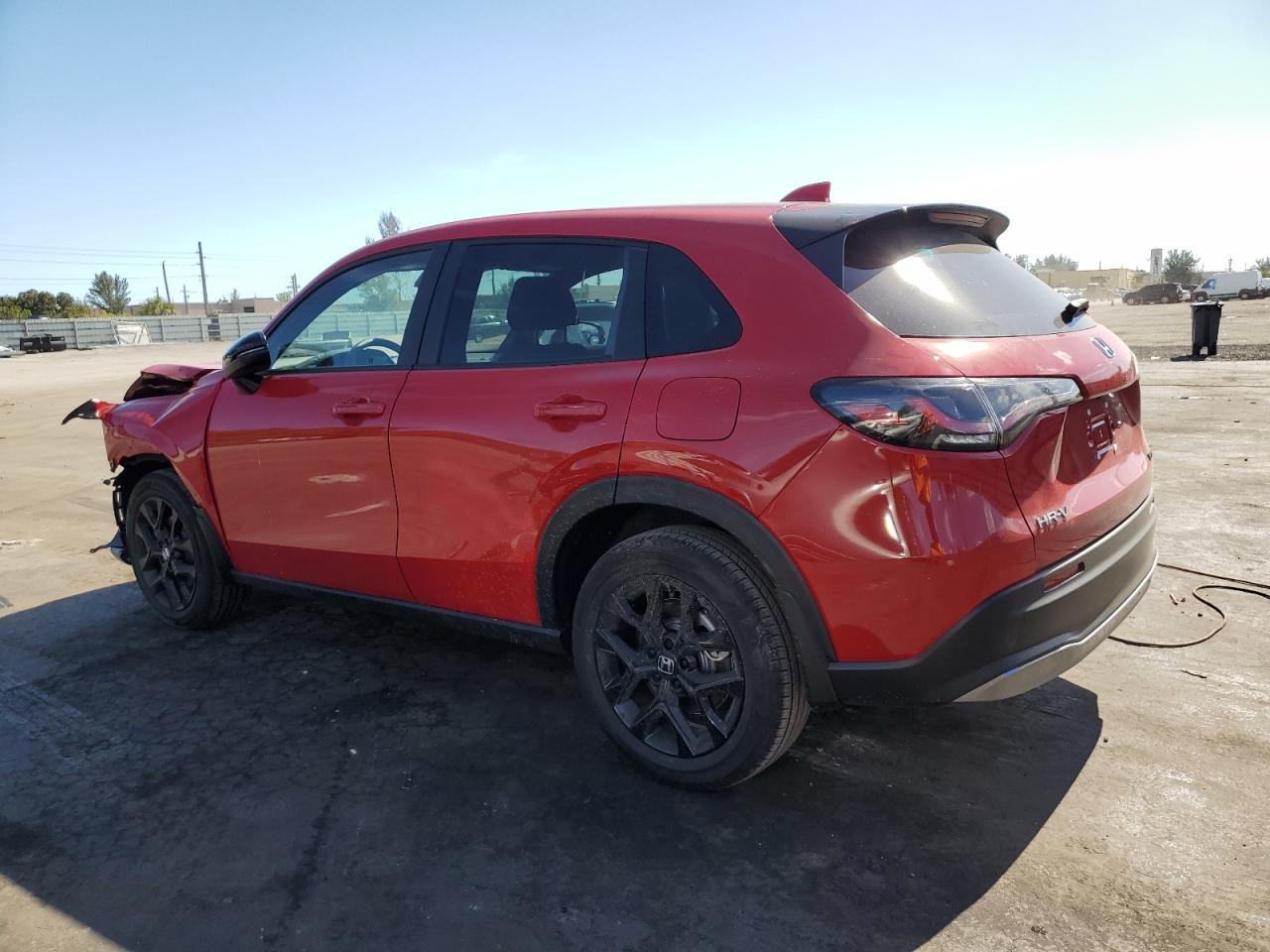 2025 Honda HR-V VIN 3CZRZ1H51SM734000 Copart auction photo, front end damage thumbnail 2