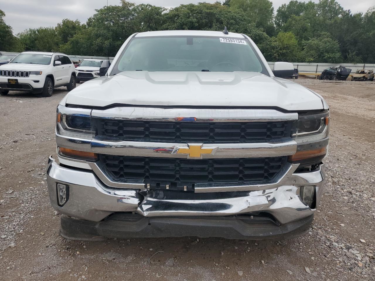 2019 Chevrolet Silverado VIN 2GCRCPEC4K1178589 Copart auction photo, front end / minor dent/scratches damage thumbnail 5