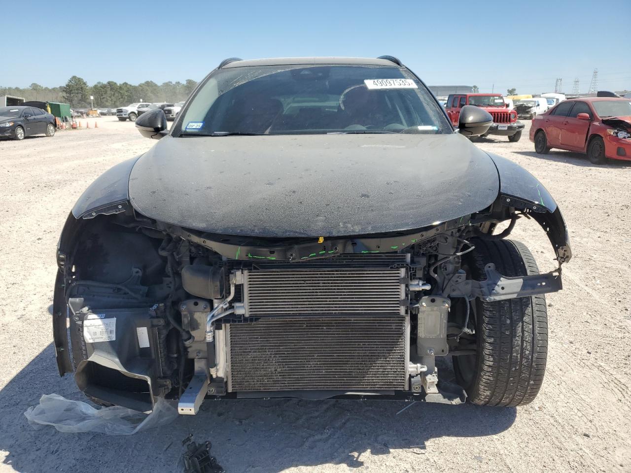 2020 Alfa Romeo Stelvio VIN ZASPAJAN5L7C94672 Copart auction photo, front end / minor dent/scratches damage thumbnail 5