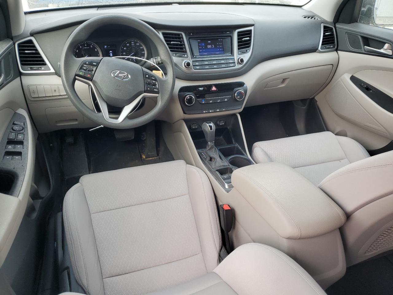 2018 Hyundai Tucson VIN KM8J23A49JU733347 Copart auction photo, rear end damage thumbnail 8