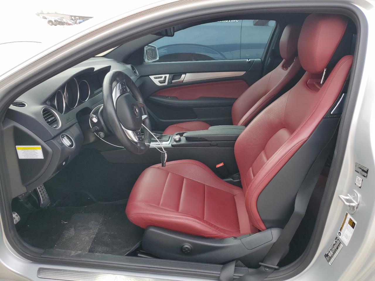 2014 Mercedes-Benz C-klasse VIN WDDGJ5HB8EG295688 Copart auction photo, side / rear end damage thumbnail 7