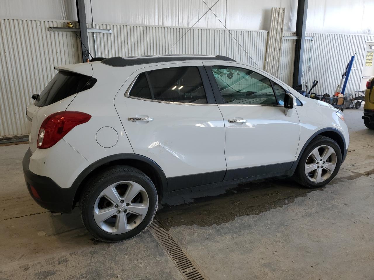 2016 Buick Encore VIN KL4CJBSB8GB728081 Copart auction photo, front end / undercarriage damage thumbnail 3