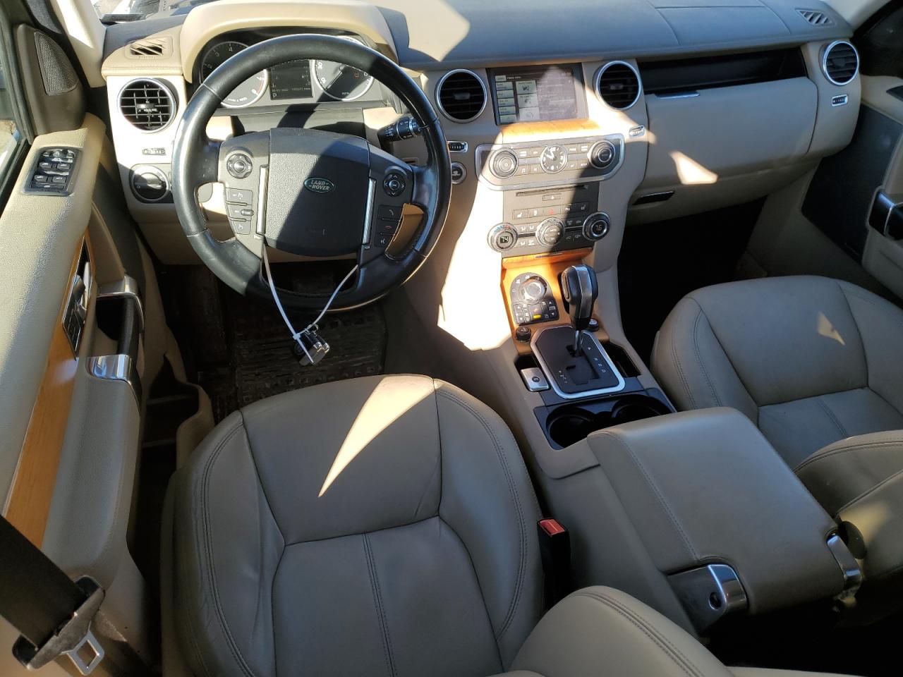 2012 Land Rover LR4 VIN SALAK2D41CA604350 Copart auction photo, front end / side damage thumbnail 8
