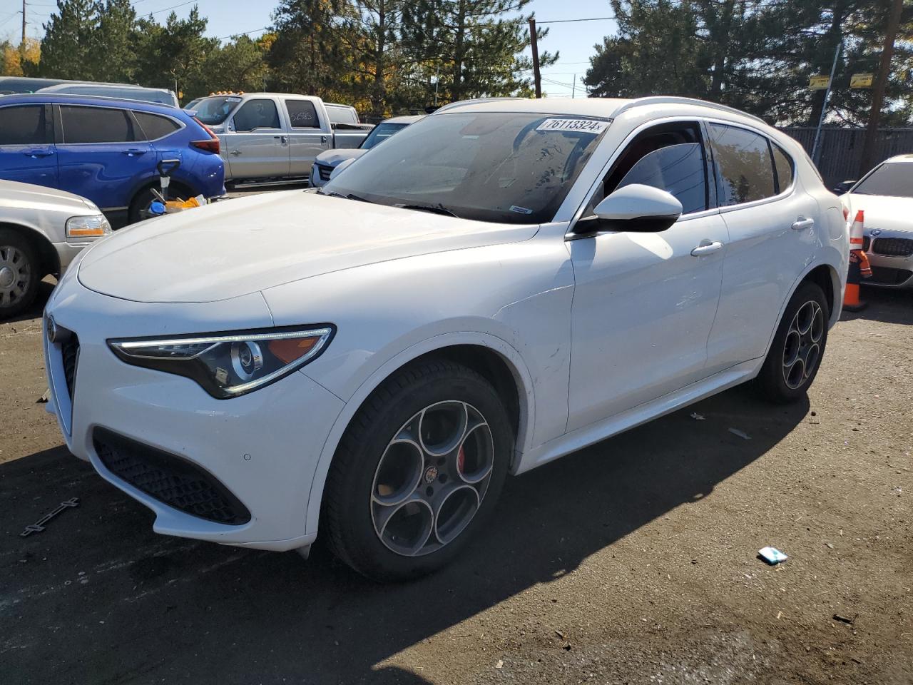 2018 Alfa Romeo Stelvio VIN ZASFAKANXJ7B73408