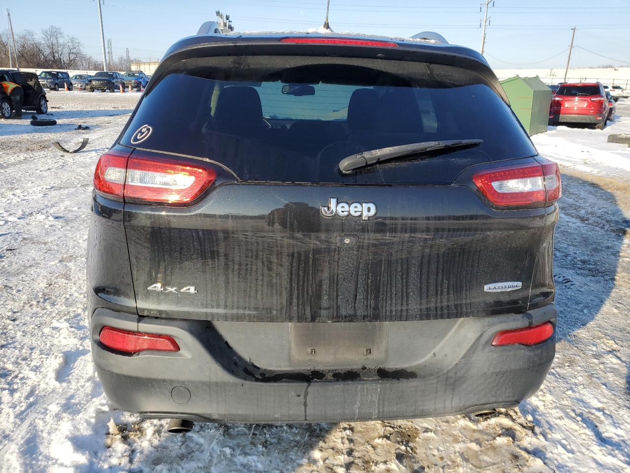 2014 Jeep Grand Cherokee VIN 1C4PJMCS1EW124976 Copart auction photo, front end / minor dent/scratches damage thumbnail 6