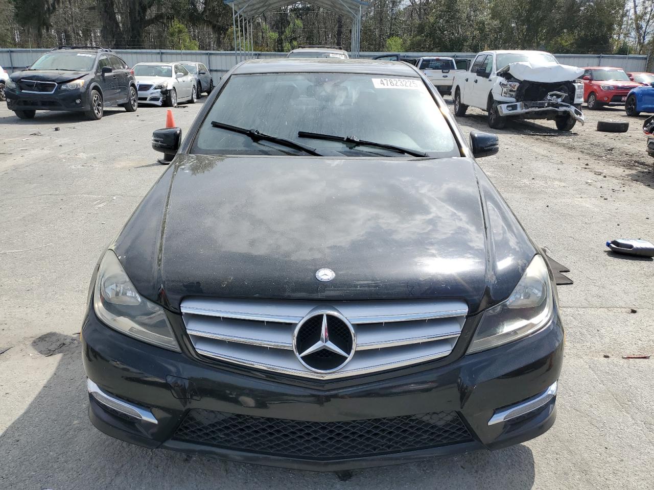 2013 Mercedes-Benz C-klasse VIN WDDGF4HB3DR251483 Copart auction photo, mechanical damage thumbnail 5