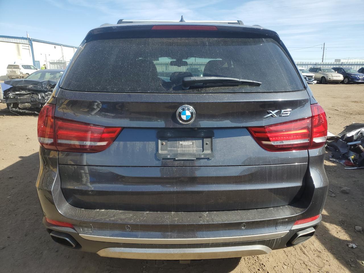 2017 BMW X5 VIN 5UXKR6C38H0U13320 Copart auction photo, front end damage thumbnail 6