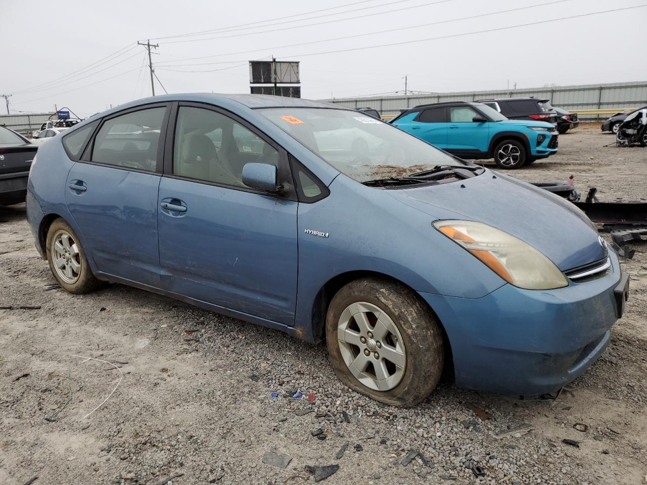 2008 Toyota Prius VIN JTDKB20U187723246 Copart auction photo, top/roof / all over damage thumbnail 4