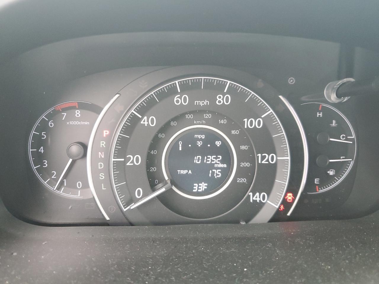 2015 Honda CR-V VIN 5J6RM4H5XFL047458 Copart auction photo, rear end / front end damage thumbnail 9