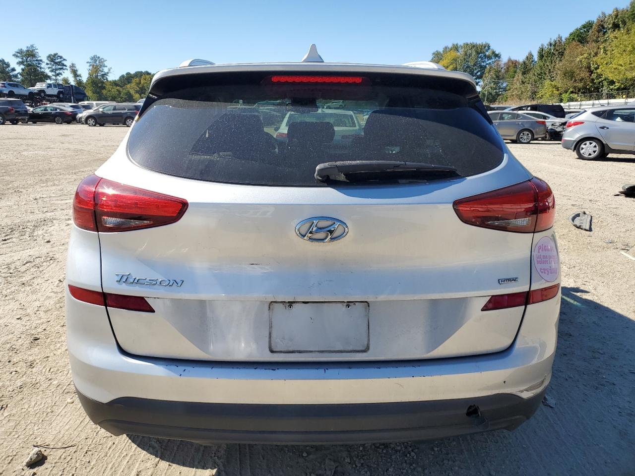 2019 Hyundai Tucson VIN KM8J3CA47KU845109 Copart auction photo, front end / minor dent/scratches damage thumbnail 6