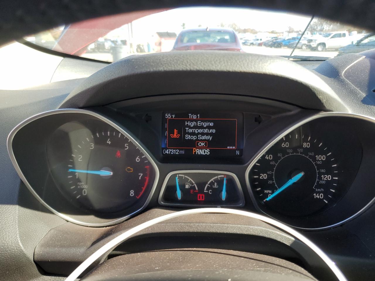 2017 Ford Escape VIN 1FMCU0JD0HUC22377 Copart auction photo, front end / side damage thumbnail 9