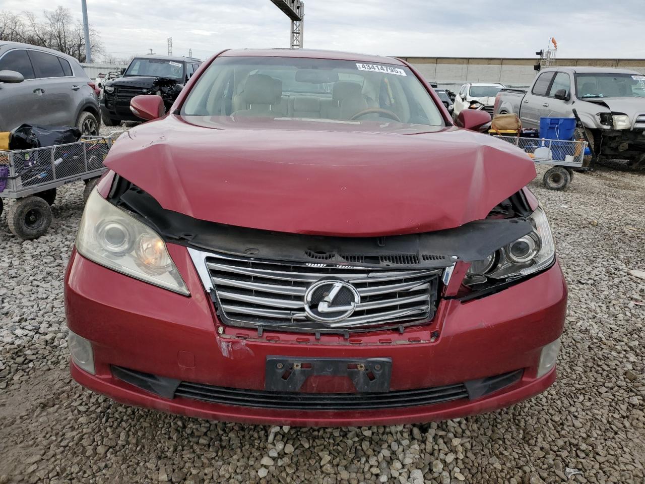 2010 Lexus ES VIN JTHBK1EG4A2353568 Copart auction photo, front end damage thumbnail 5