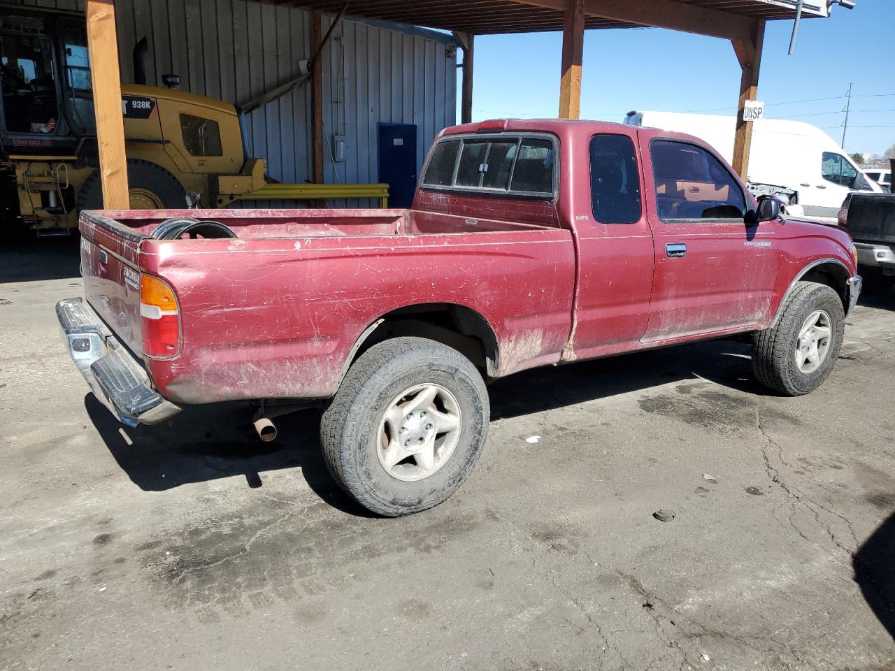 1999 Toyota Tacoma VIN 4TASN92N8XZ413695 Copart auction photo, rear end / front end damage thumbnail 3