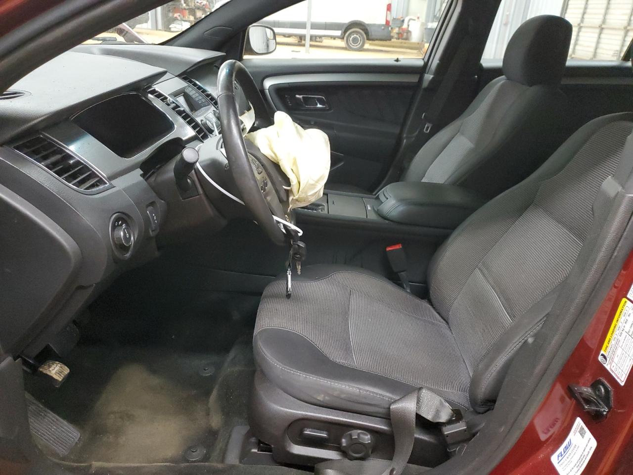 2014 Ford Taurus VIN 1FAHP2H88EG158160 Copart auction photo, front end / undercarriage damage thumbnail 7