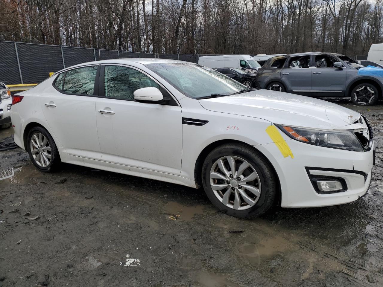 2015 KIA Optima VIN 5XXGN4A76FG452819 Copart auction photo, front end / minor dent/scratches damage thumbnail 4