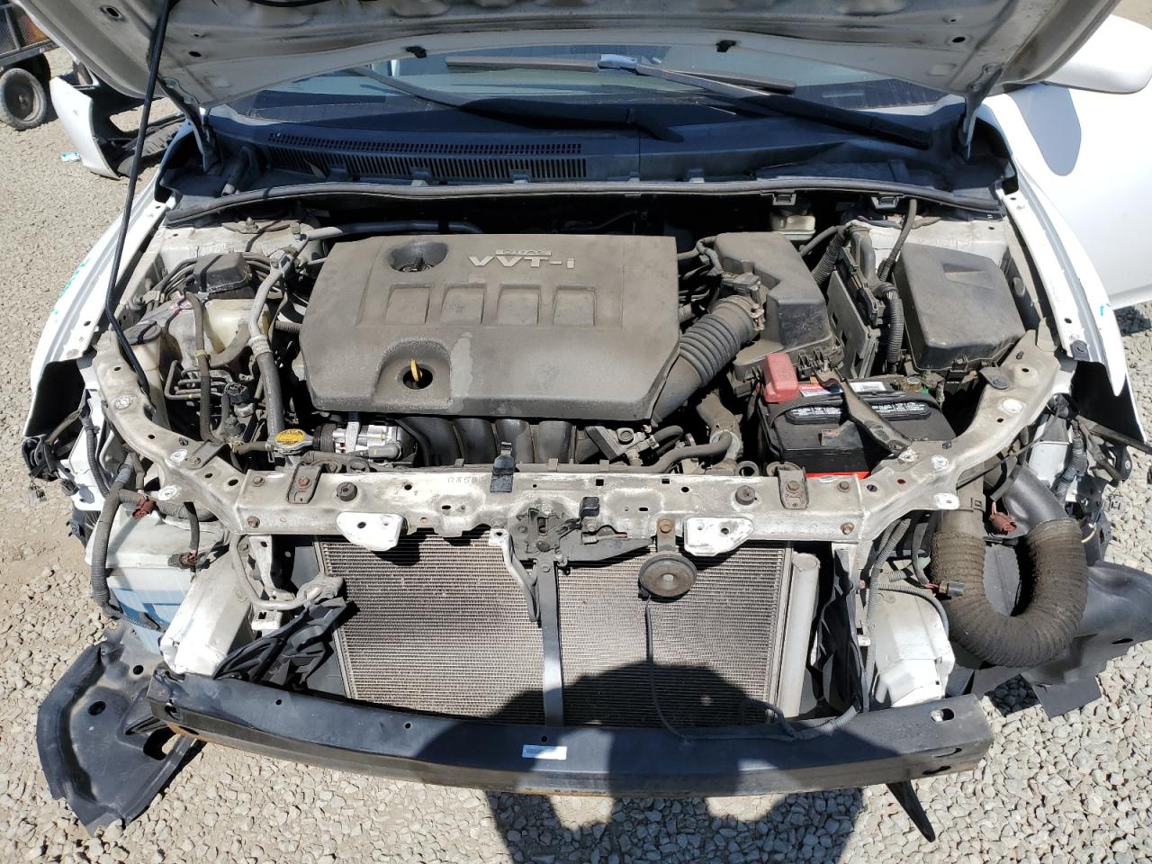 2010 Toyota Corolla VIN 1NXBU4EEXAZ172308 Copart auction photo, front end damage thumbnail 11