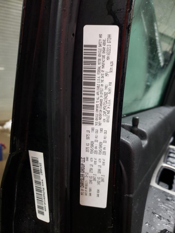 2012 Jeep Liberty (North America) VIN 1C4PJMFK7CW154282 Copart auction photo, front end damage thumbnail 13