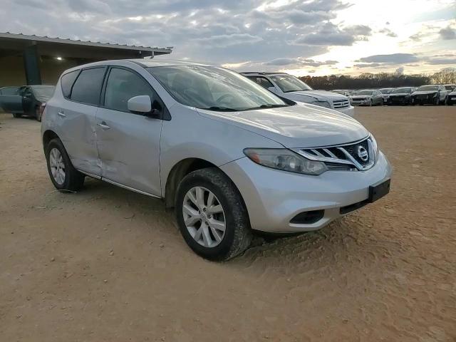 2012 Nissan Murano VIN JN8AZ1MW7CW222278 Copart auction photo, side damage thumbnail 12