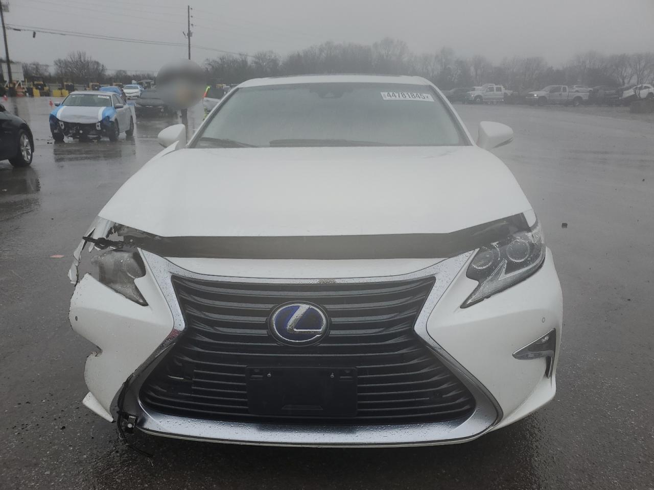 2017 Lexus ES VIN JTHBW1GG9H2136268 Copart auction photo, front end / rear end damage thumbnail 5