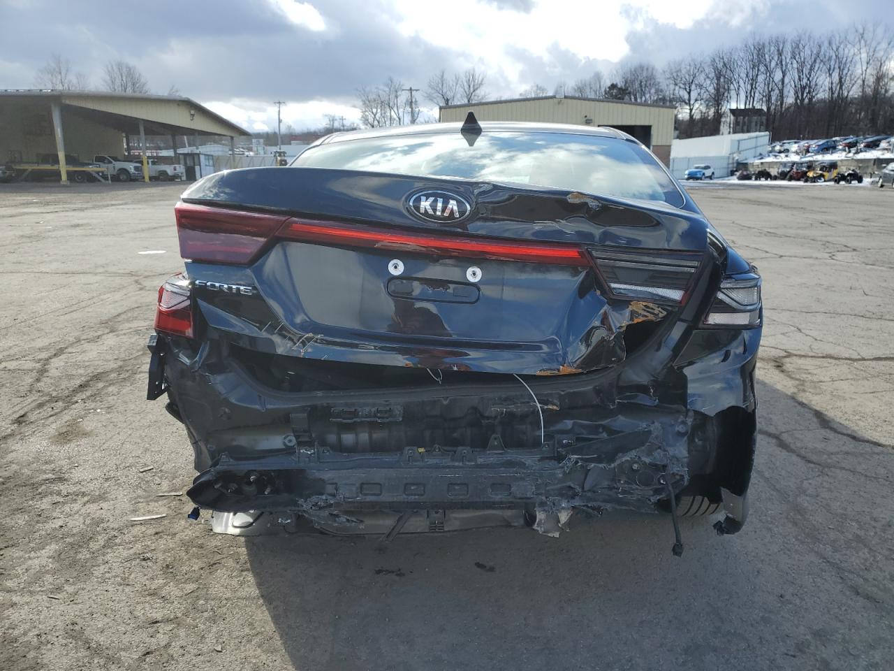 2019 KIA Forte VIN 3KPF24AD2KE046162 Copart auction photo, all over damage thumbnail 6