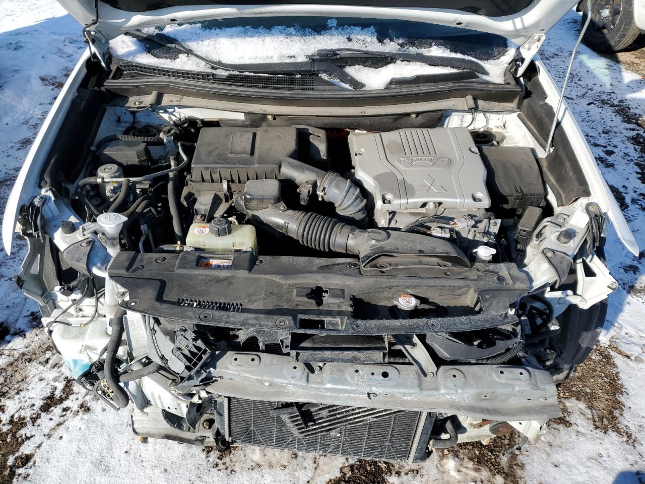 2018 Mitsubishi Outlander VIN JA4J24A56JZ054054 Copart auction photo, front end damage thumbnail 11