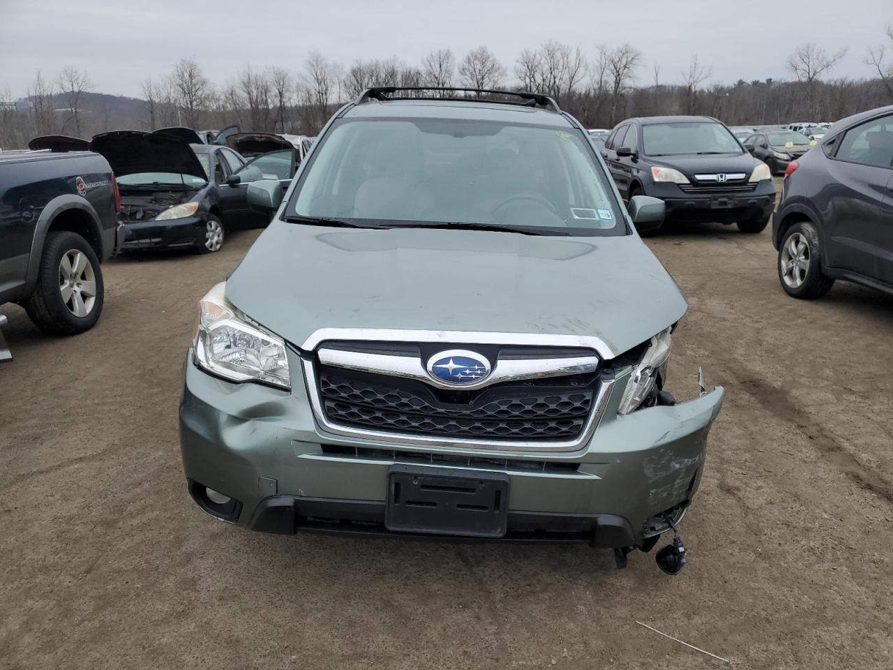 2016 Subaru Forester VIN JF2SJAHC6GH558314 Copart auction photo, all over damage thumbnail 5