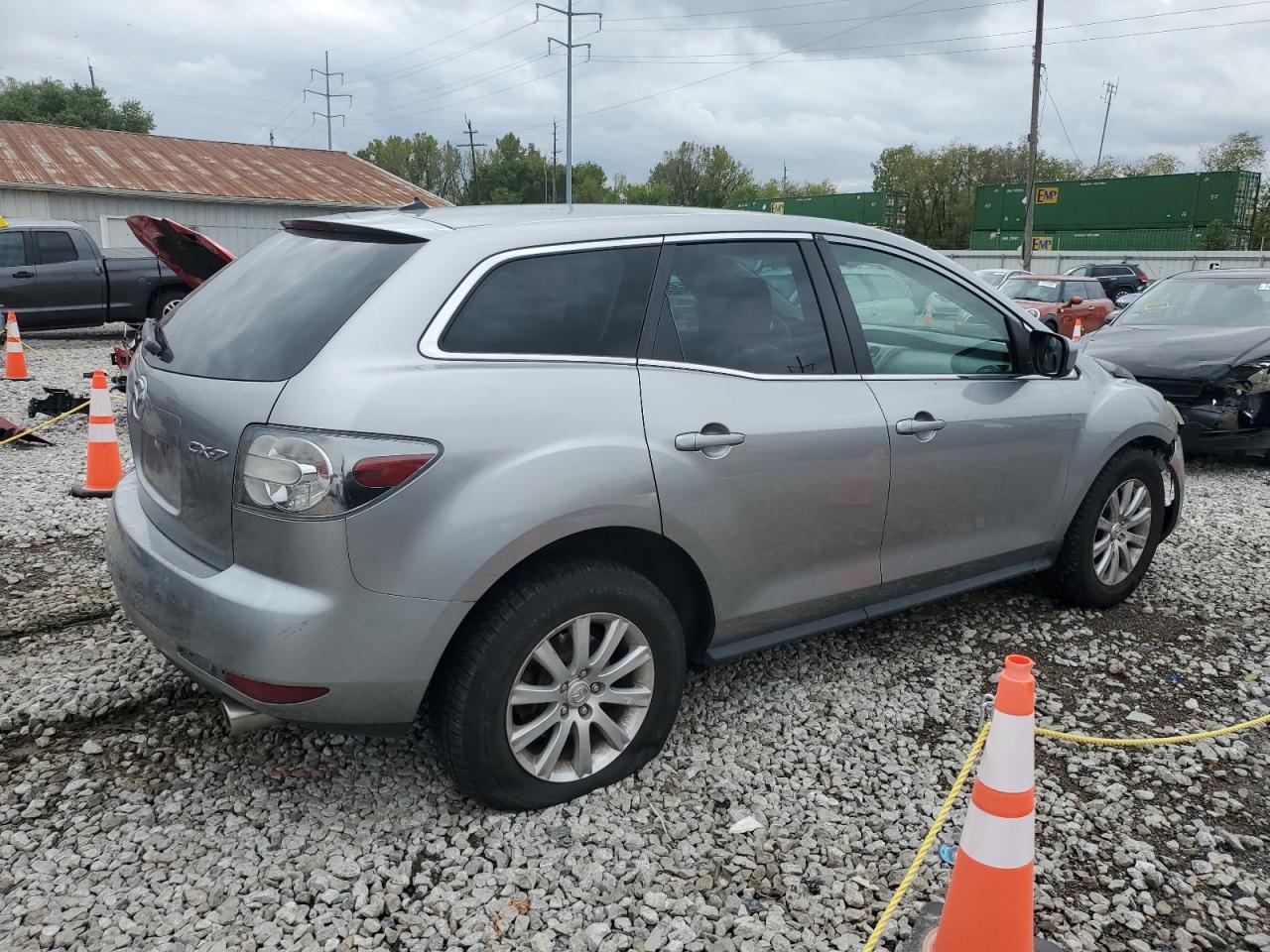 2010 Mazda CX-7 VIN JM3ER2WM0A0319909 Copart auction photo, front end / minor dent/scratches damage thumbnail 3
