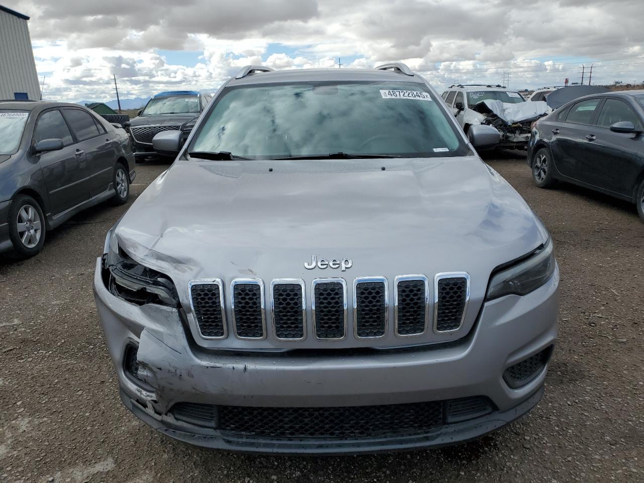 2020 Jeep Grand Cherokee VIN 1C4PJLCBXLD565380 Copart auction photo, front end damage thumbnail 5