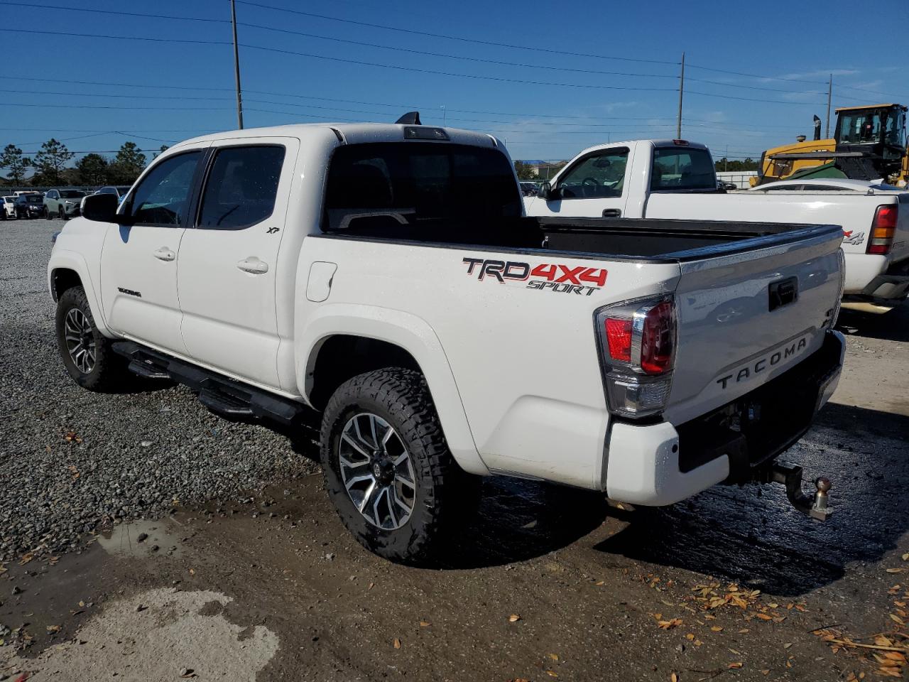2022 Toyota Tacoma VIN 3TYCZ5AN0NT100036 Copart auction photo, side / front end damage thumbnail 2