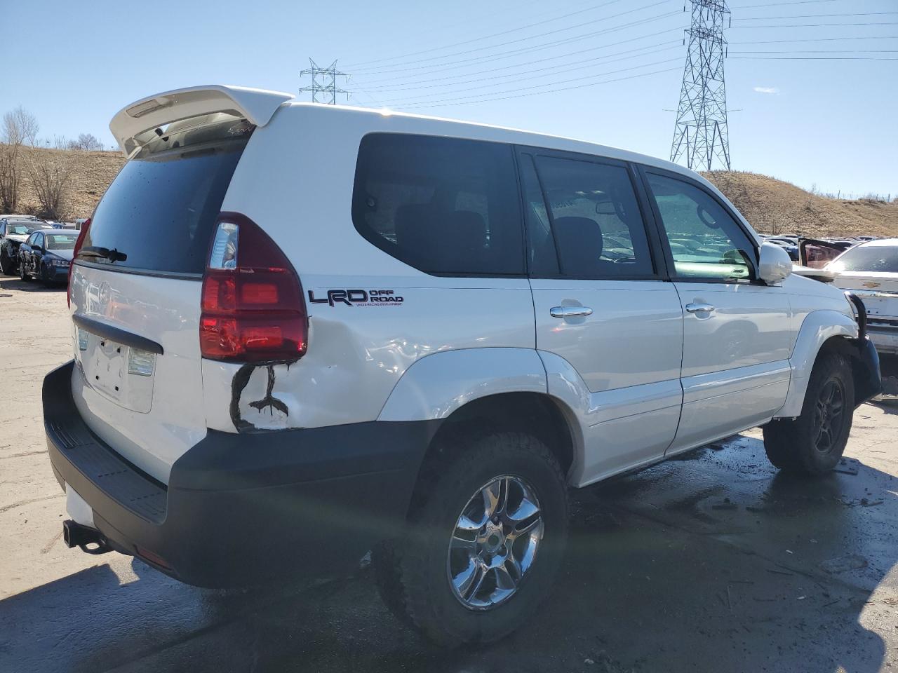 2009 Lexus GX VIN JTJBT20X390172266 Copart auction photo, front end / rear end damage thumbnail 3