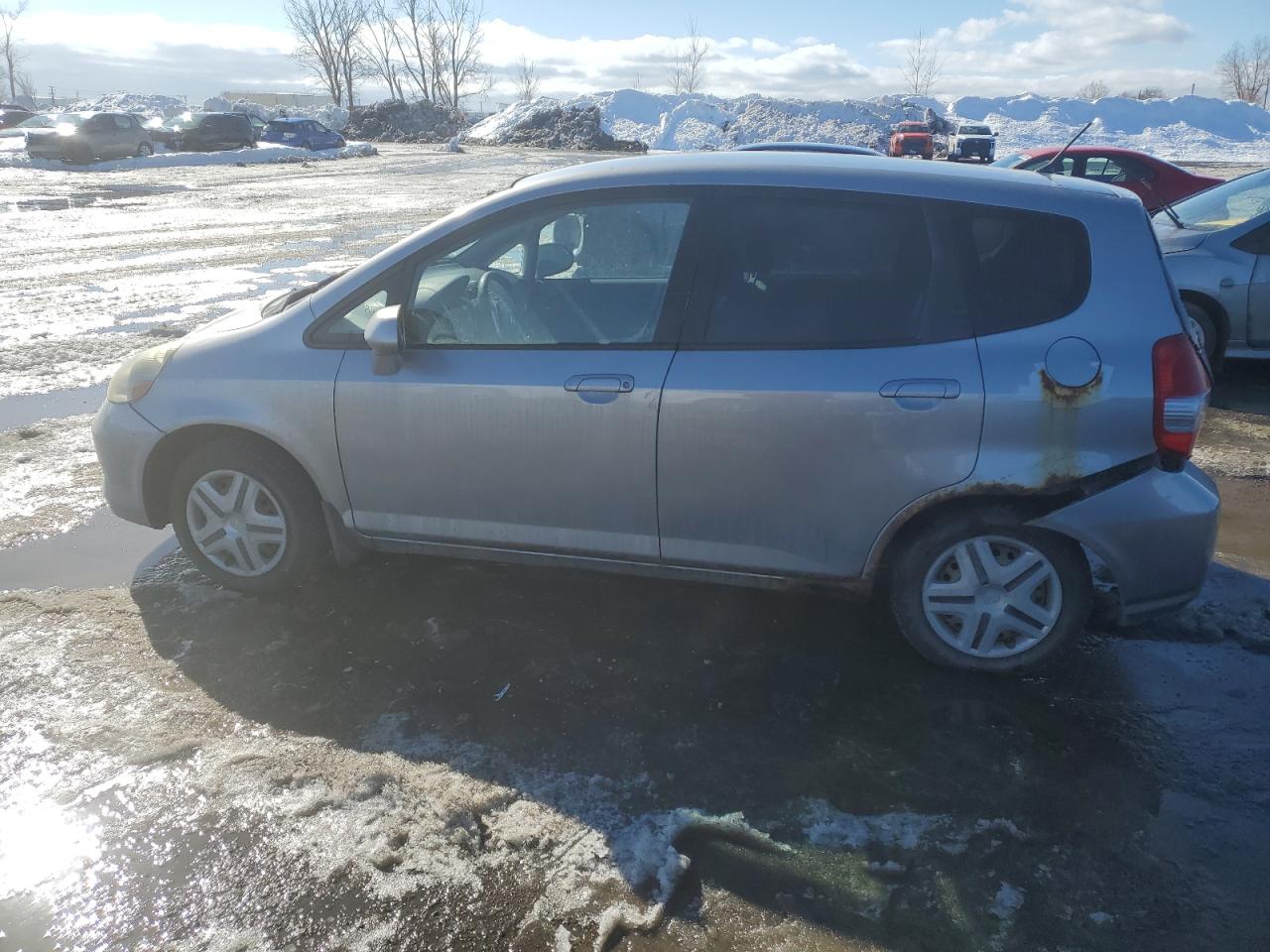 2008 Honda Fit VIN JHMGD37278S812518 Copart auction photo, rear end damage thumbnail 2