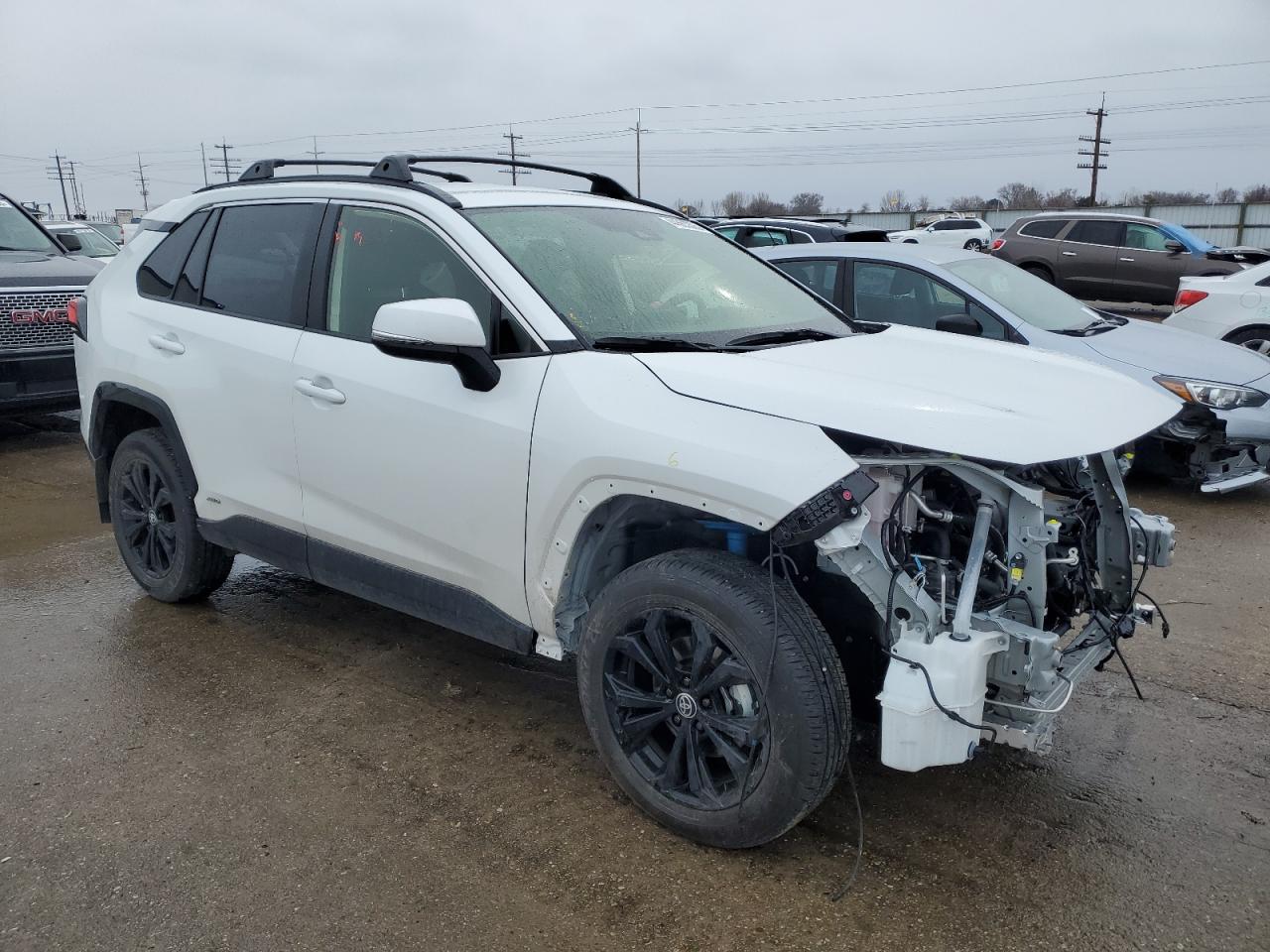 2024 Toyota RAV 4 VIN JTM16RFV7RJ057457 Copart auction photo, front end damage thumbnail 4