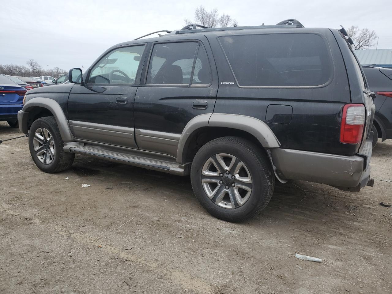 2000 Toyota 4Runner VIN JT3HN87R7Y9039882 Copart auction photo, side damage thumbnail 2