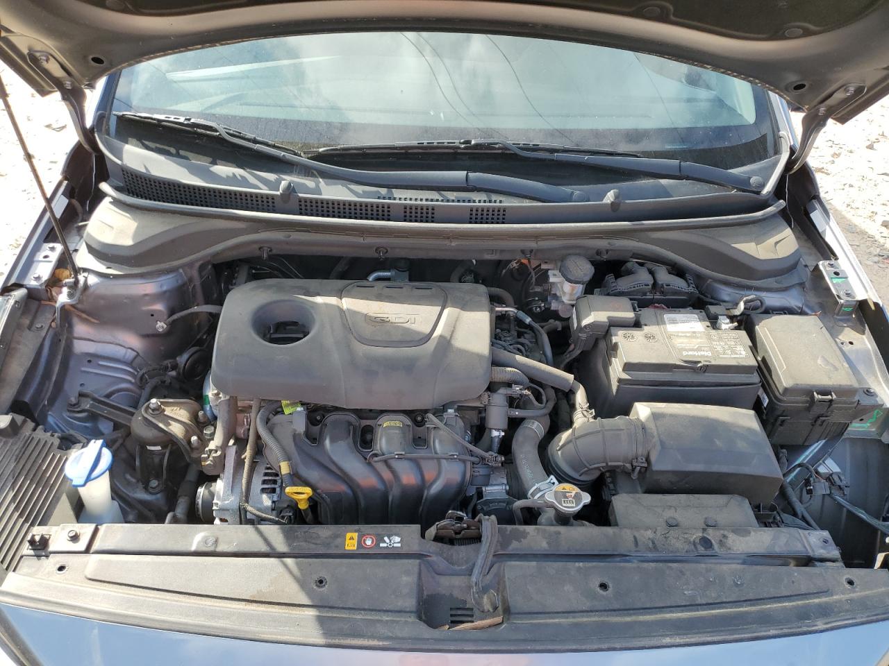 2019 Hyundai Accent VIN 3KPC24A33KE067208 Copart auction photo, all over damage thumbnail 11